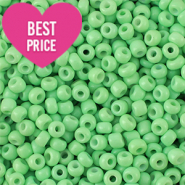 Rocalla cristal 12/0 (2mm) Verde claro