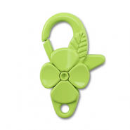 Fornituras coloridas mosquet&oacute;n flor Verde