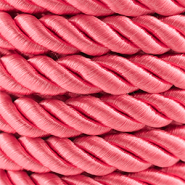 Cord&oacute;n trendy espiral 10mm Rojo claro