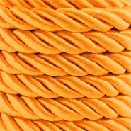 Cord&oacute;n trendy espiral 10mm Naranja