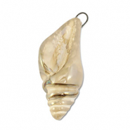 Colgantes de cerámica griega DQ bocina Beige-marrón