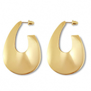 Pendientes trendy gota Dorado