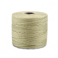Hilo nylon S-Lon 0.5mm Caqui claro
