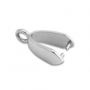 Fornituras Acero Inox enganche para colgante Plateado