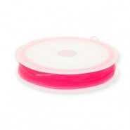 Hilo para enfilado el&aacute;stico 0.8mm Rosa ne&oacute;n