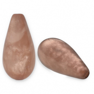 Abalorios Polaris Elements gota Polmo Marrón