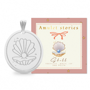 BY31&reg; Colgantes Acero Inox concha Plateado