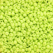 Rocalla cristal 6/0 (4mm) Amarillo lim&oacute;n