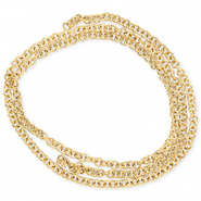 Fornituras acero inox anillas Dorado