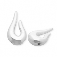 Colgantes metálicos DQ® Plateado vieja (sin níquel)