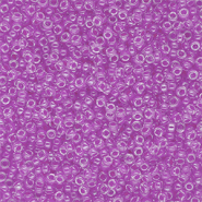 Rocalla Miyuki 15/0 Violet Lined Crystal 15-0222