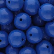DQ Abalorios acrílicos 18 mm brillante Dazzling blue 18-3949 TCX