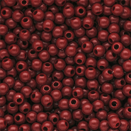 DQ Abalorios acr&iacute;licos 6 mm brillante Salsa 18-1657 TCX