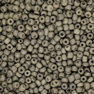 Rocalla cristal 8/0 (3mm) Caqui