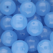 DQ&reg; Abalorios acr&iacute;licos 16 mm brillante Azul