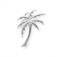 Colgantes Acero Inox palmera Plateado
