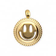 BY31&reg; Colgantes Acero Inox smiley Dorado