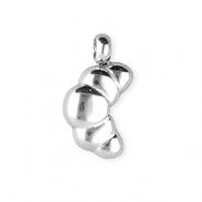BY31&reg; Colgantes Acero Inox croissant Plateado