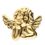 Broches llamativos in acero inox &aacute;ngel Dorado