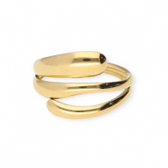Anillos Acero Inox Dorado