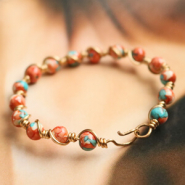 Set de inspiraciones ¡Inspírate! Joyas con piedras naturales y alambre artístico