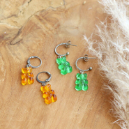 Set de inspiraciones Inspiración para divertida bisutería con colgantes de osos de goma