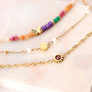 Set de inspiraciones Aprende a incorporar abalorios de acero inox a tu joyería