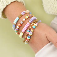 Set de inspiraciones Trucos para crear lindos pendientes y pulseras con cuentas de polímero