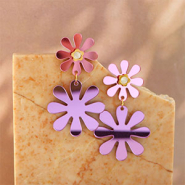 Set de inspiraciones Crea bonitos pendientes con flores y corazones Plexx