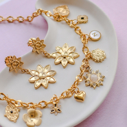 Set de inspiraciones Diseña bellas joyas con colgantes de acero inoxidable