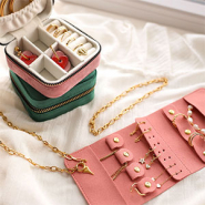 Set de inspiraciones Lleva tus joyas con estilo con nuestros estuches y cajitas de viaje