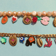 Set de inspiraciones ¡Mezcla & combina! Diseña joyas con colgantes de acero inoxidable con esmalte