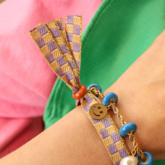 Nuevo Nuevos abalorios de cierre deslizante con esmalte