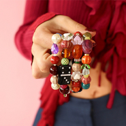 Nuevo  Abalorios de vidrio y de cerámica