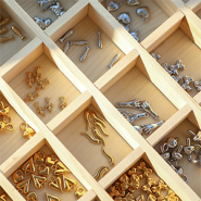 Set de inspiraciones Diseñar joyas con colgantes y abalorios de acero inoxidable