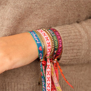 Nuevo  Cascabeles metálicos y cinta BY31® con texto