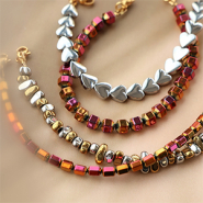 Nuevo  Nueva serie de abalorios hematita