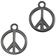 Abalorios metálicos DQ antracita Descubre también nuestros colgantes metálicos DQ antracit