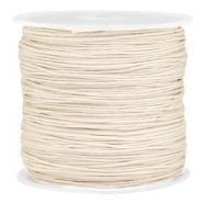Hilo macram&eacute; 0.8mm beige