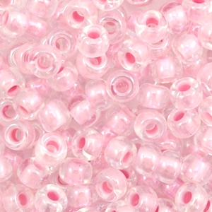 Miyuki Rocalla 6/0 Pearlized effect pink 6-4607
