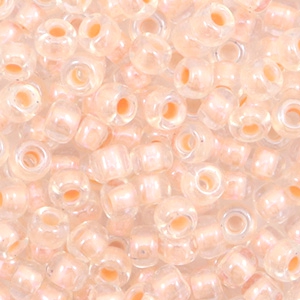 Miyuki Rocalla 6/0 Pearlized effect salmon pink 6-4604