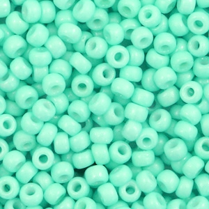 Miyuki Rocalla 8/0 Duracoat opaque catalina green 8-4472