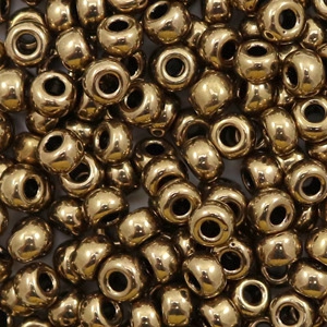 Miyuki Rocalla 6/0 Metallic dark bronze 6-457