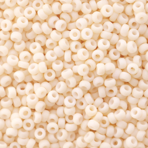 Miyuki Rocalla 11/0 Opaque matte antique beige 11-2022