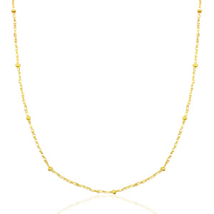 Cadenas Acero Inox bola Mix&Match Dorado