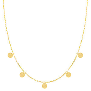 Cadenas acero inox monedas Dorado