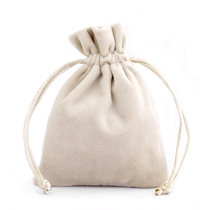 Bolso de terciopelo Beige