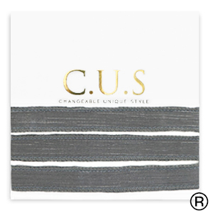 C.U.S&reg; cinta de joyer&iacute;a Antracita gris brillante