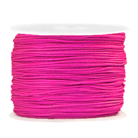 Hilo macram&eacute; 1.0mm Rosa fucsia