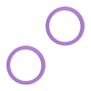 Anillo el&aacute;stico P&uacute;rpura